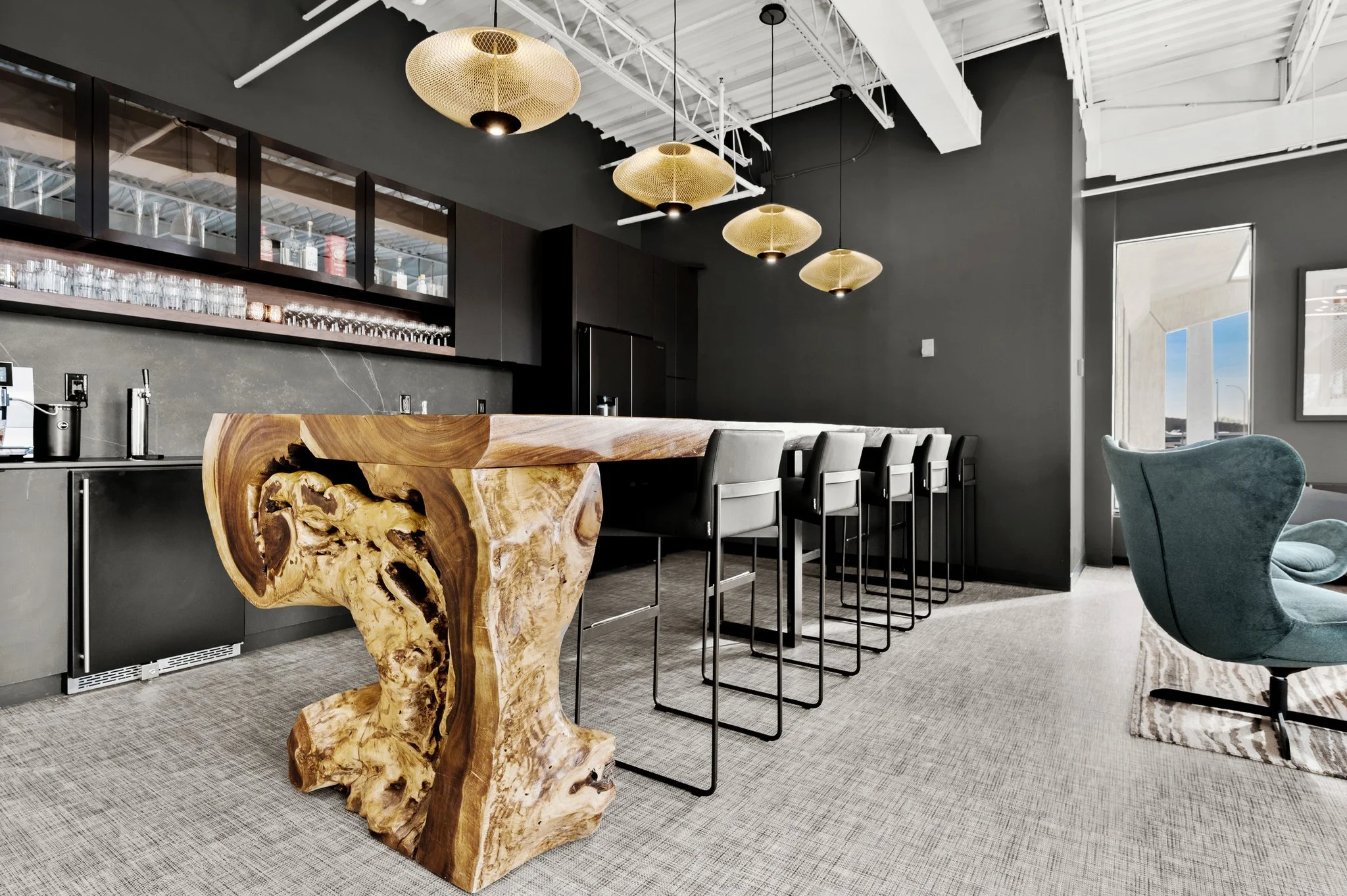 The lounge bar at POTENTIAL